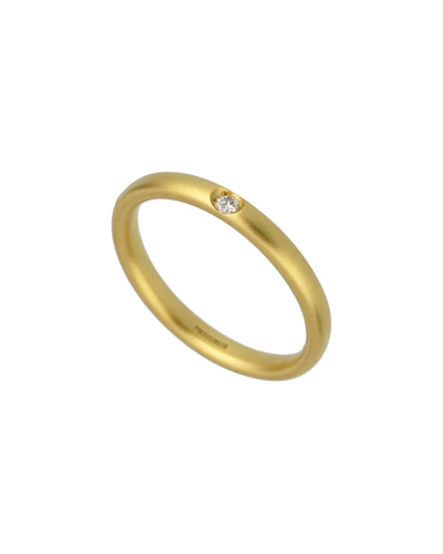 Pomellato 18k 0.18 Ct. Tw. Diamond Ring (authentic )