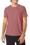 Beyond Yoga Featherweight Always Beyond Performance T-shirt In Smoked Rose Heather