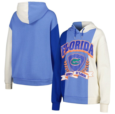 Gameday Couture Royal Florida Gators Hall Of Fame Colorblock Pullover Hoodie