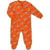 Outerstuff Infant Orange Denver Broncos Allover Print Raglan Full-zip Jumper In Orange