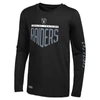 Outerstuff Black Las Vegas Raiders Impact Long Sleeve T-shirt In Black