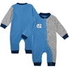 Outerstuff Infant Light Blue North Carolina Tar Heels Playbook Two-tone Sleeper In Light Blue
