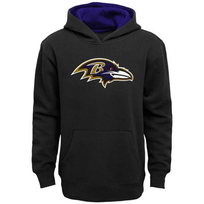 Outerstuff Kids' Youth Black Baltimore Ravens Prime Pullover Hoodie