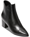 Cole Haan Elyse Bootie In Black Leather