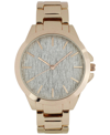 INC INTERNATIONAL CONCEPTS WOMEN'S ROSE GOLD-TONE BRACELET WATCH 39MM, CREATED FOR MACY'S
