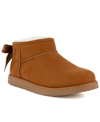 Juicy Couture Women's Olden Mini Platform Cold Weather Booties In Cognac