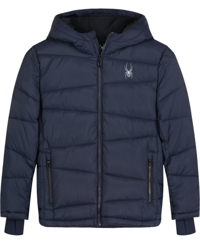 Spyder Big Boys Puffer Jacket In Frontier