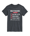 Airwaves Men's Multitasking Short Sleeve T-shirt In Gray