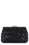 OLGA BERG QUINN WOVEN CLUTCH