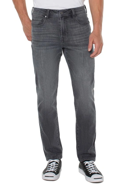 Liverpool Los Angeles Kingston Modern Straight Jeans In Greystone