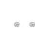 Gucci Womens Silver Gg Marmont Sterling-silver Stud Earrings In Silver-tone