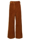 Etro Corduroy Cotton Mid Rise Wide Pants
