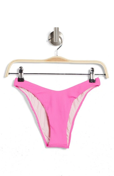 Vyb Chelsea High Scoop Bikini Bottom In Pink