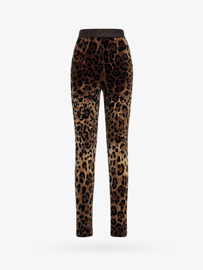 DOLCE & GABBANA DOLCE & GABBANA WOMAN LEGGINGS WOMAN NATURAL PRINT LEGGINGS