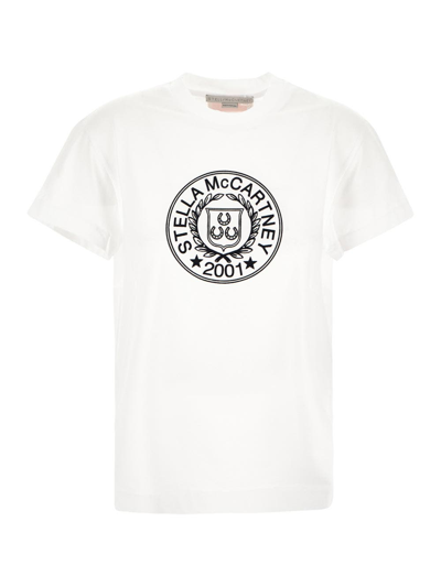 Stella Mccartney T-shirt With Logo In White