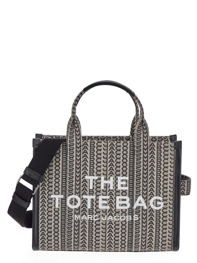 Marc Jacobs The Leather Medium Tote Bag In Multicolor