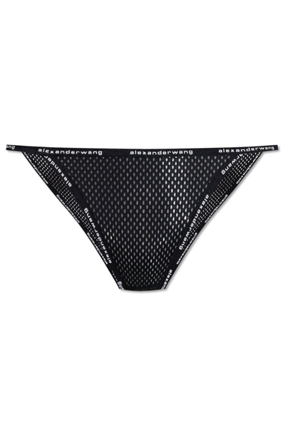 Alexander Wang String Bikini Briefs In Black