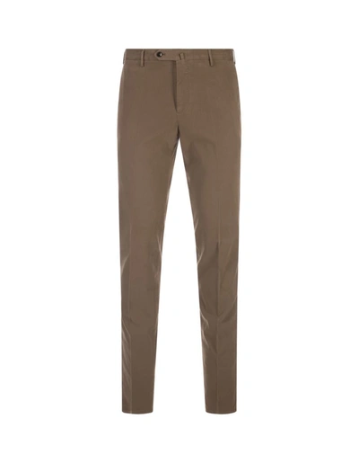 Pt Torino Trousers In Brown