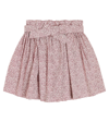 Bonpoint Floral-print Cotton Skirt In Pink