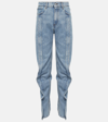 Y/PROJECT HIGH-RISE SLIM JEANS