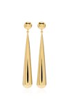 Lie Studio The Louise 18k Gold Plated Earrings In Gold