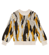 Molo Bello Intarsia Sweater In Multicoloured
