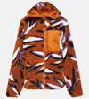 Adidas By Stella Mccartney Hooded Jacket In Multicoloured