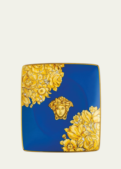 Versace Medusa Rhapsody Canape Dish In Blue