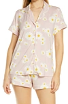 Nordstrom Lingerie Moonlight Short Pajamas In Pink Antque Morning Daisy