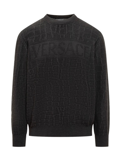 Versace Cable In Black