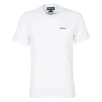 Barbour Classic Chest Pocket T-shirt In White