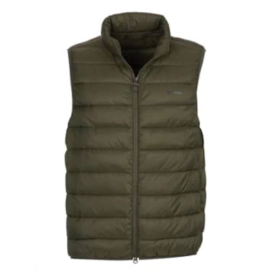 Barbour Bretby Padded Regular-fit Shell Gilet In Green