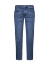 7 For All Mankind Slimmy Tapered Jeans In Light Blue