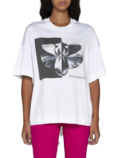 Alexander Mcqueen T-shirt In White