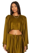 Nbd Seema Top In Olive Green