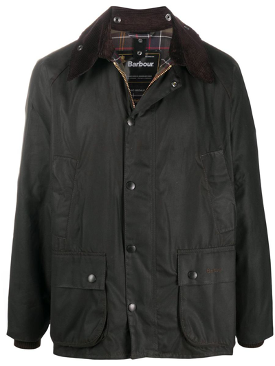 Barbour Bedale Wax Jacket In Green