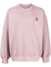 Carhartt Nelson Sweatshirt In Pink &amp; Purple