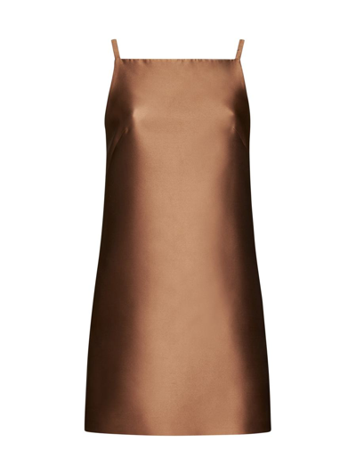 Valentino Dress  Woman In Camel