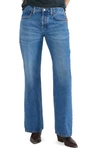 Etica Amis Relaxed Bootcut Jeans In Cielo