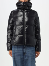 Save The Duck Collared Quilted Jacket In Black