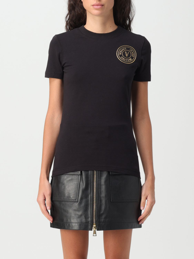 Versace Jeans Couture T-shirt  Damen Farbe Schwarz In Black