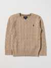 Polo Ralph Lauren Kids' Pullover  Kinder Farbe Beige