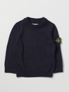 Stone Island Kids' Pullover  Junior Kinder Farbe Blau 1 In Blue 1