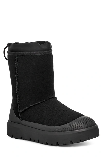 Ugg Classic Short Hybrid Winter Boot In Black