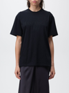 Jw Anderson Logo-embroidered T-shirt In Black