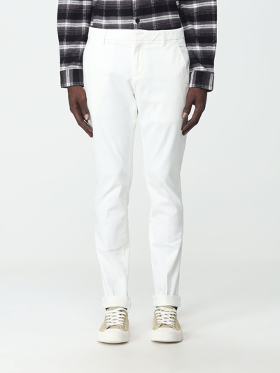Dondup Trousers  Men In Yellow Cream