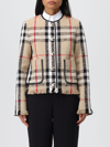 Burberry Jacket  Woman In Beige