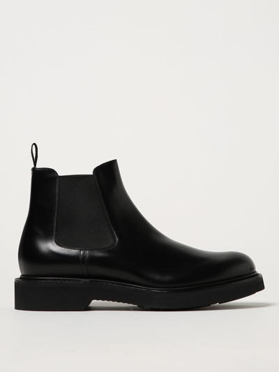Church's Leicester Leather Ankle Boots In Black