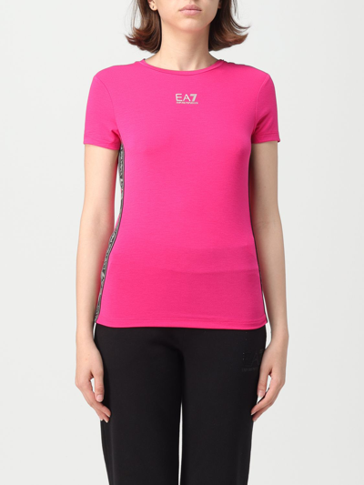 Ea7 T-shirt  Woman Color Fuchsia