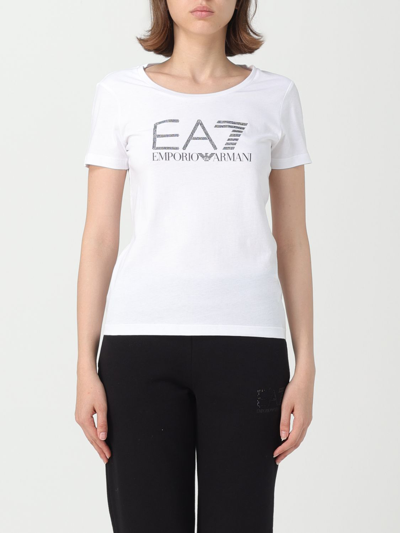 Ea7 T-shirt  Woman Color White